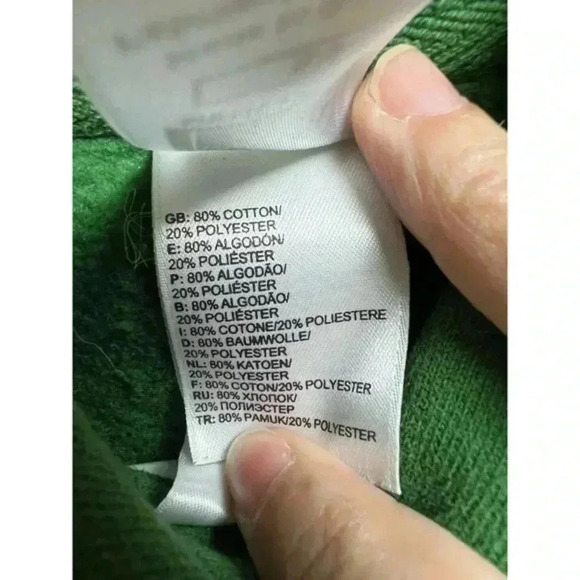 The North Face Men Sweaters S/p Green - Picture 9 of 9